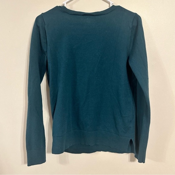 Loft Small Green / Blue Sweater - Picture 2 of 3